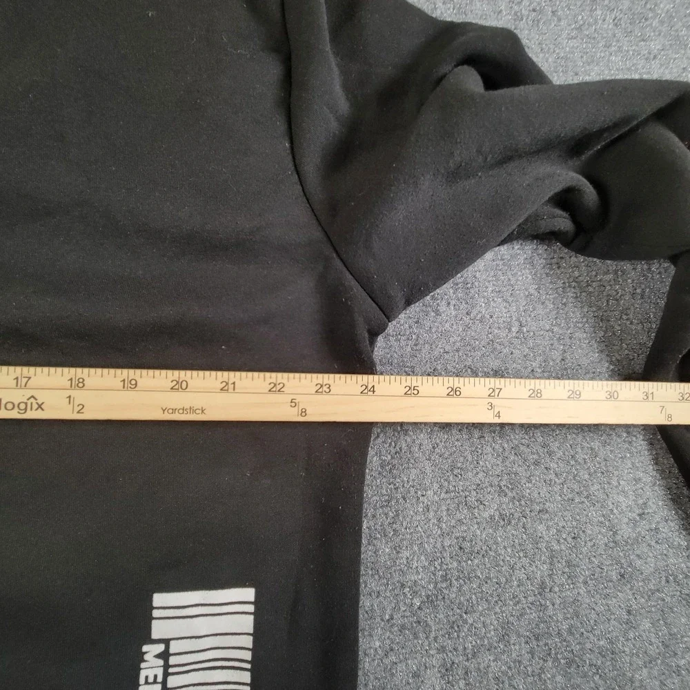 Members Only Hoodie Mens XL Upside Down Teddy Face‎ Born To Be Graphic Pullover